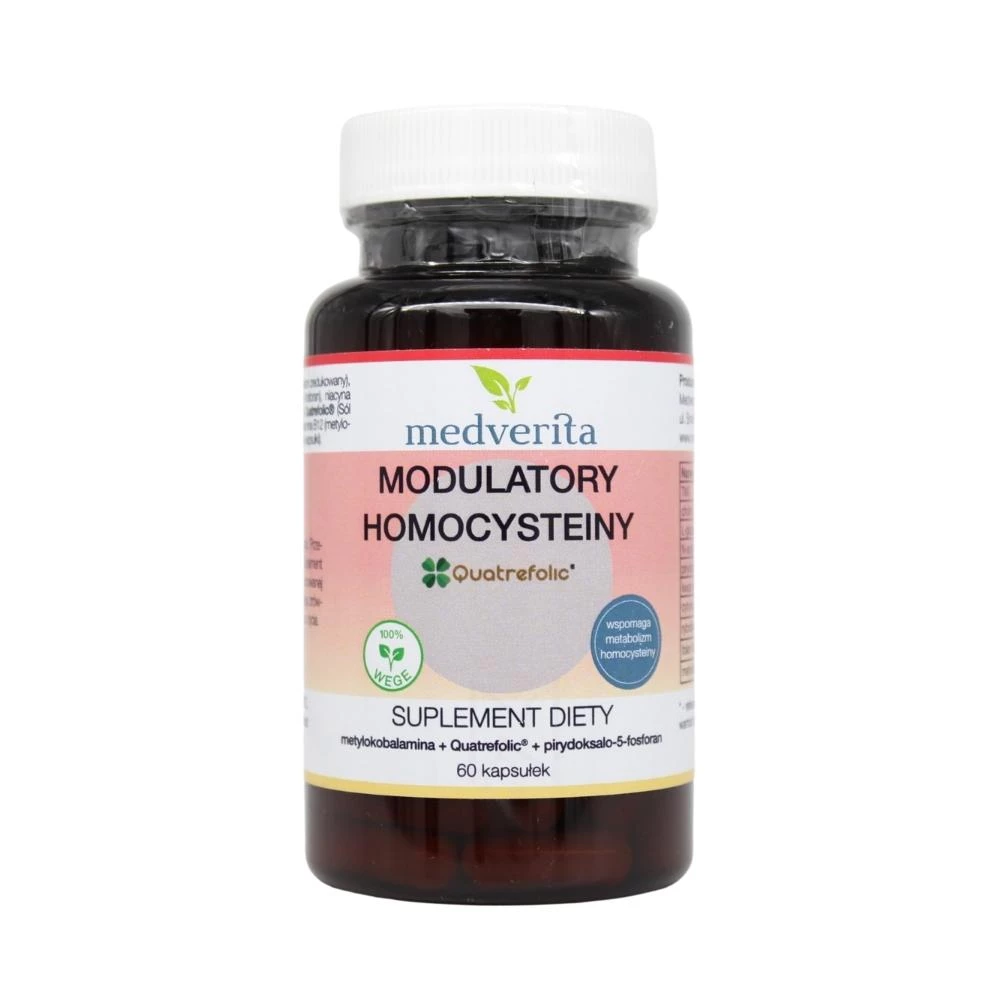Medverita - Modulatory Homocysteiny - 60 kapsułek